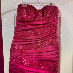 Fuchsia Prom or Homecoming Dress